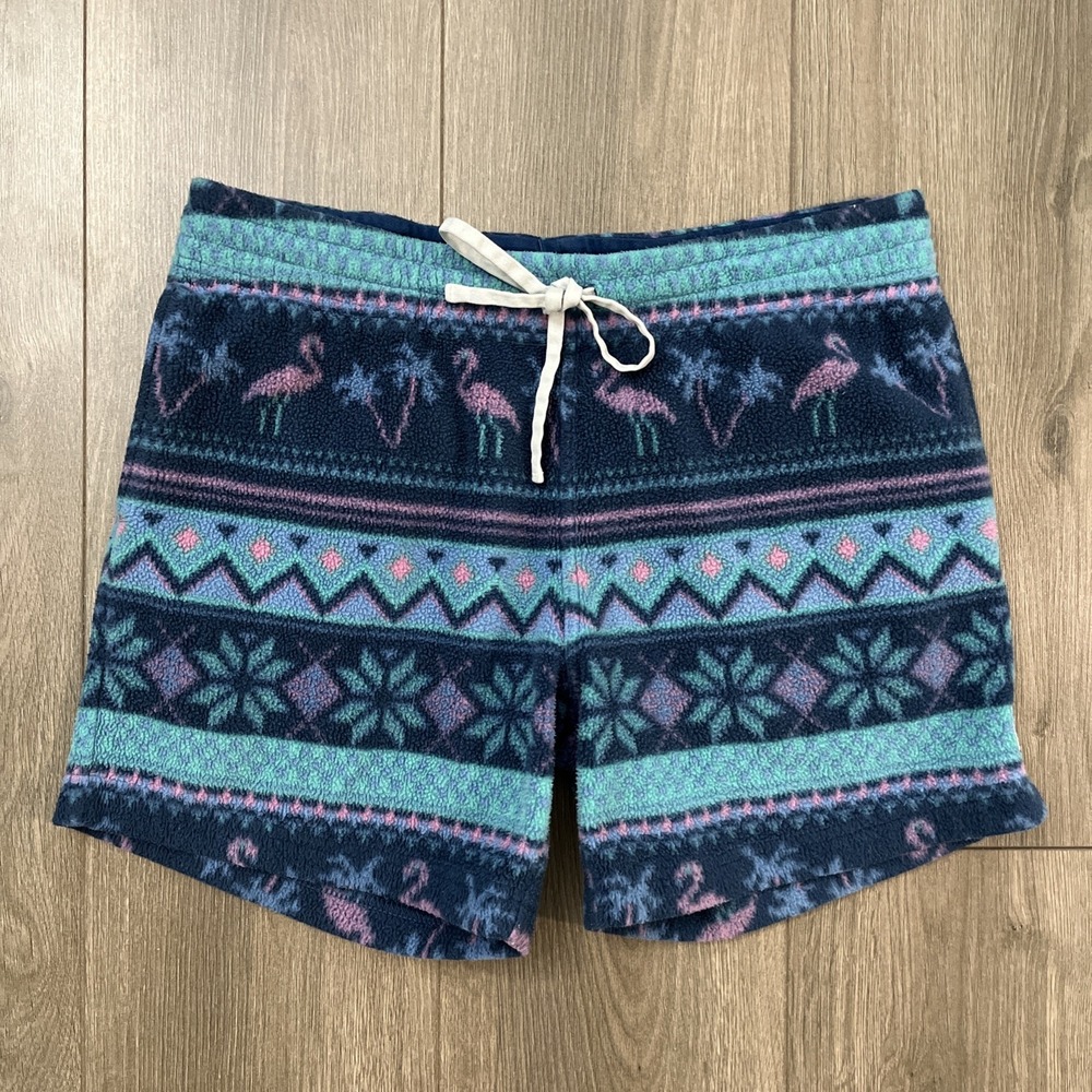 Chubbies Loungewear Fleece Shorts Womens M 5.5" Side Pockets Elastic Waist